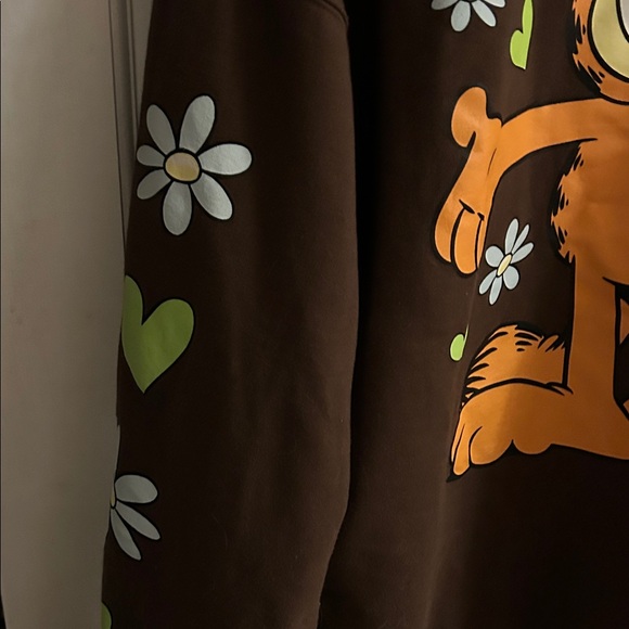 Garfield Brown Sweatshirt - Picture 6 of 8